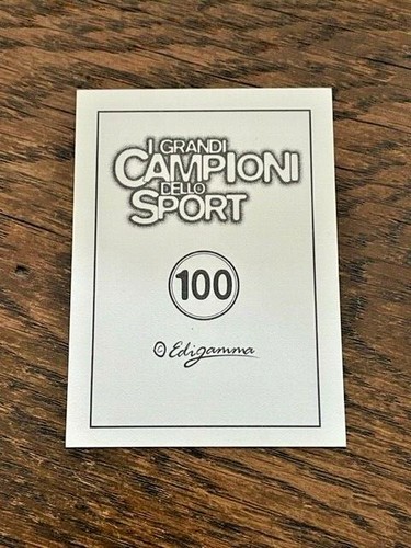 Edigamma i grandi campioni dello sport 1997 Primo Carnera #100 Mint - Picture 2 of 3