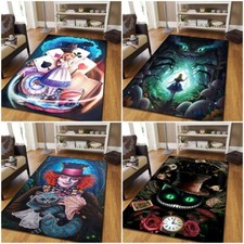 Alice's Adventures in Wonderland Carpets Anti-Slip Floor Rug Bedroom Mat Doormat