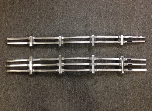 2014-2015 Chevy Silverado Z71 chrome grille grill insert overlay trim Z71 only - Picture 5 of 6