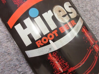VINTAGE ADVERTISING HIRES ROOT BEER THERMOMETER DIE CUT STORE WALL