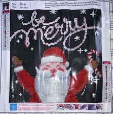 Diamond Painting. Holiday Santa. B5946. 30cm x 30cm. New - Sealed