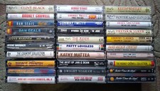 Country Music Cassette Tape Lot 30. Reba, Clint Black, The Judd's, George Strait
