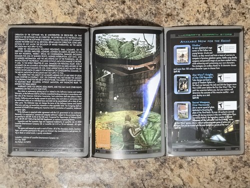 Star Wars: Jedi Knight - Jedi Academy (Microsoft Xbox, 2003) Original & CIB! - Bild 14 von 24