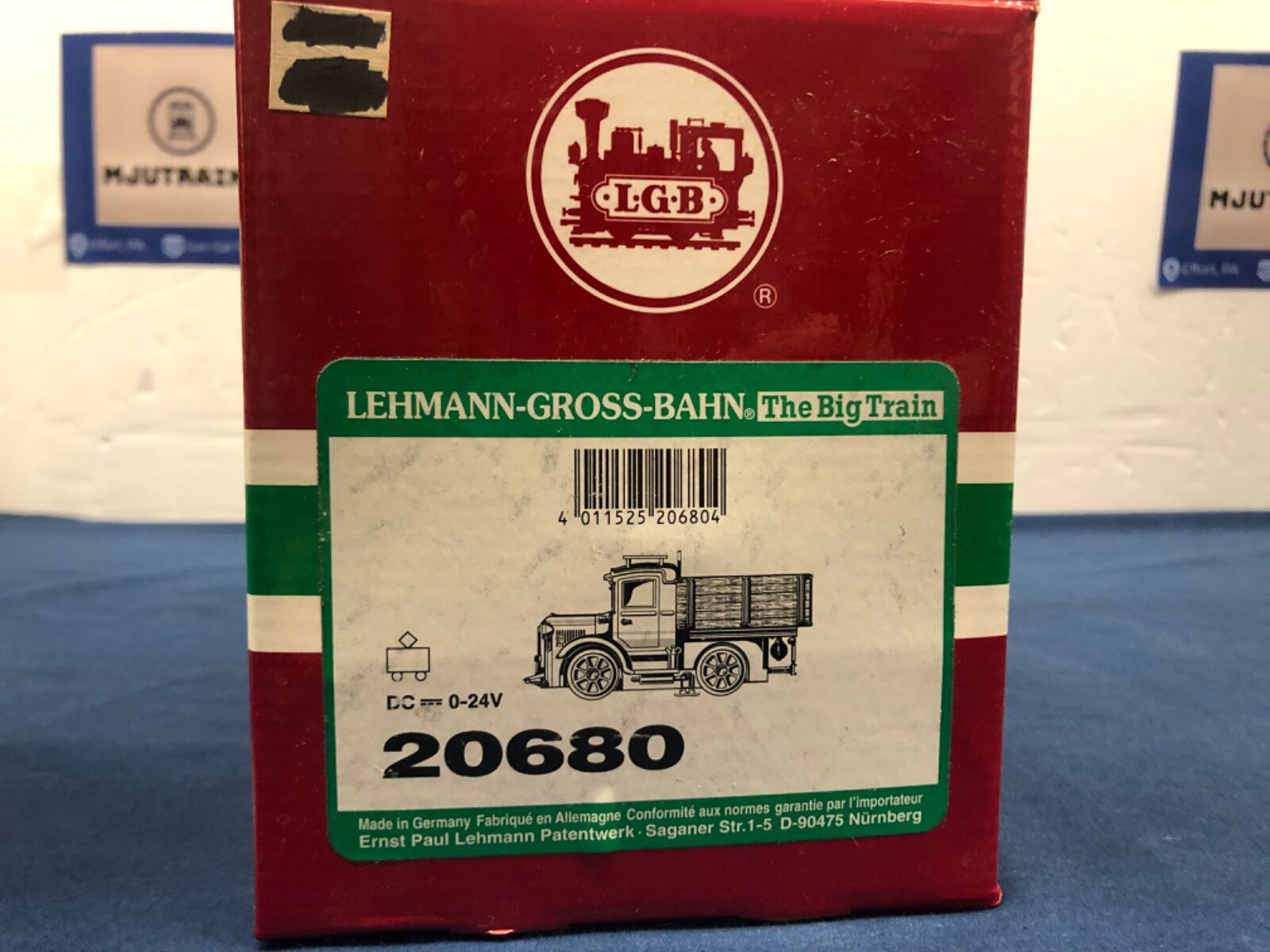 LGB Rail Pickup Truck Powered Electric Engine 20680 eBay