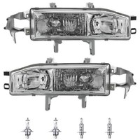 Halogen Scheinwerfer Frontscheinwerfer Set H1 FüR Honda Accord IV Inkl. Lampen