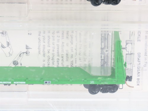 N Kadee Micro-Trains 54012 BN Burlington Northern 56' Flatcar 6 pack Sealed - Picture 13 of 18