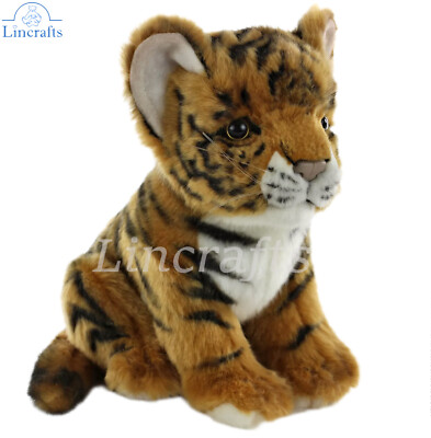 Hansa sitzendes Tigerjungtier 7280 Stofftier verkauft von Lincrafts UK Est.1993