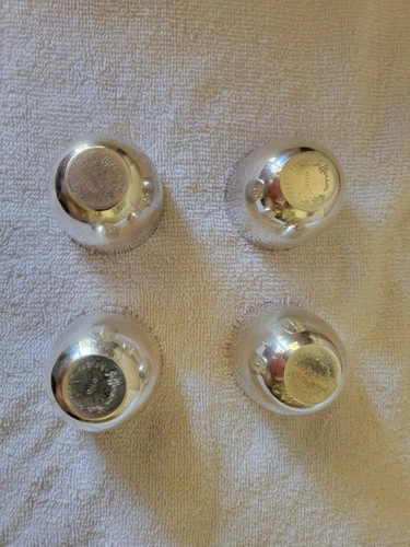 Sterling Silver .925 STIEFF Small Jefferson Cup Qty of 4, No. 0710