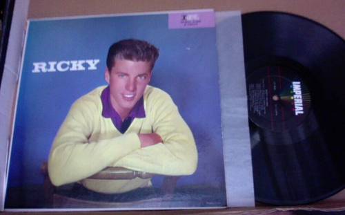 SELTEN NEUWERTIG - Original 1958 LP Album Ricky Nelson RICKY Imperial LP 9048 Carl Perkins - Bild 3 von 20