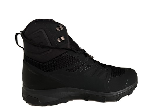 Salomon OUTblast TS CSWP Snow Boots Men US 9.5/ EU 43 1/3 Black 409223 - Picture 2 of 5