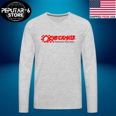 Checkmate Boats Speed Racing Men's Grey Size S-3XL