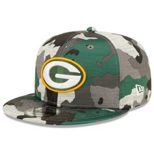 Green Bay Packers New Era 2022 NFL Training Camp Oficial 9FIFTY Gorra Snapback GB