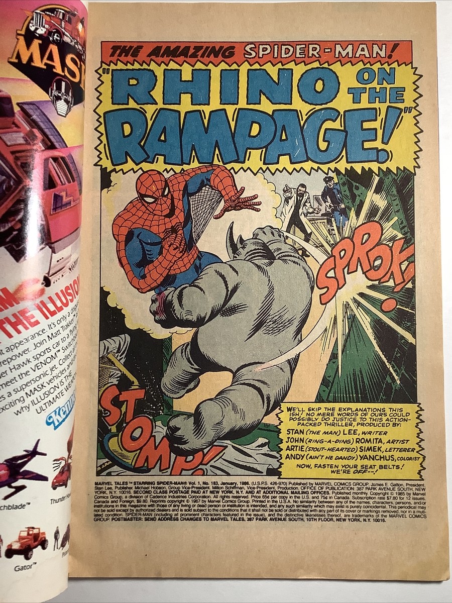 Ultimate Spider Man Rhino Comic