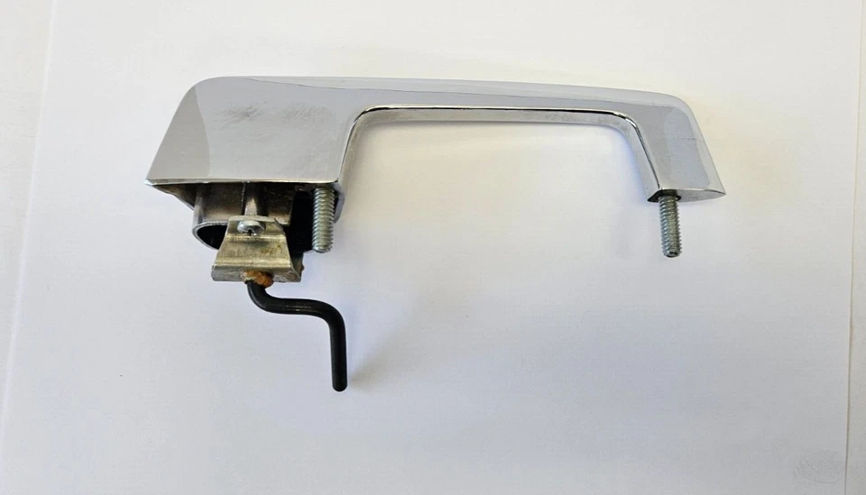 Plymouth Dodge Dart 1967-1968 puerta exterior izquierda manija cromada 2862975 nuevo en stock Foto 4 de 4