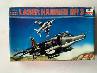  Esci 9034 1:72 Laser Harrier GR3 Royal Air Force versiegelt (DV53-10K2/5/2)