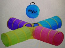 Hide n Side Dzieci Indoor-Outdoor Tunel 4-krotny tunel do zabawy Nowy w oryginalnym opakowaniu