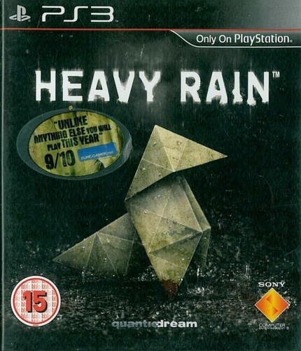 HEAVY RAIN MOVE Edition - Promo Press - Sony PlayStation PS3 - PAL EUR 9,90 - FR