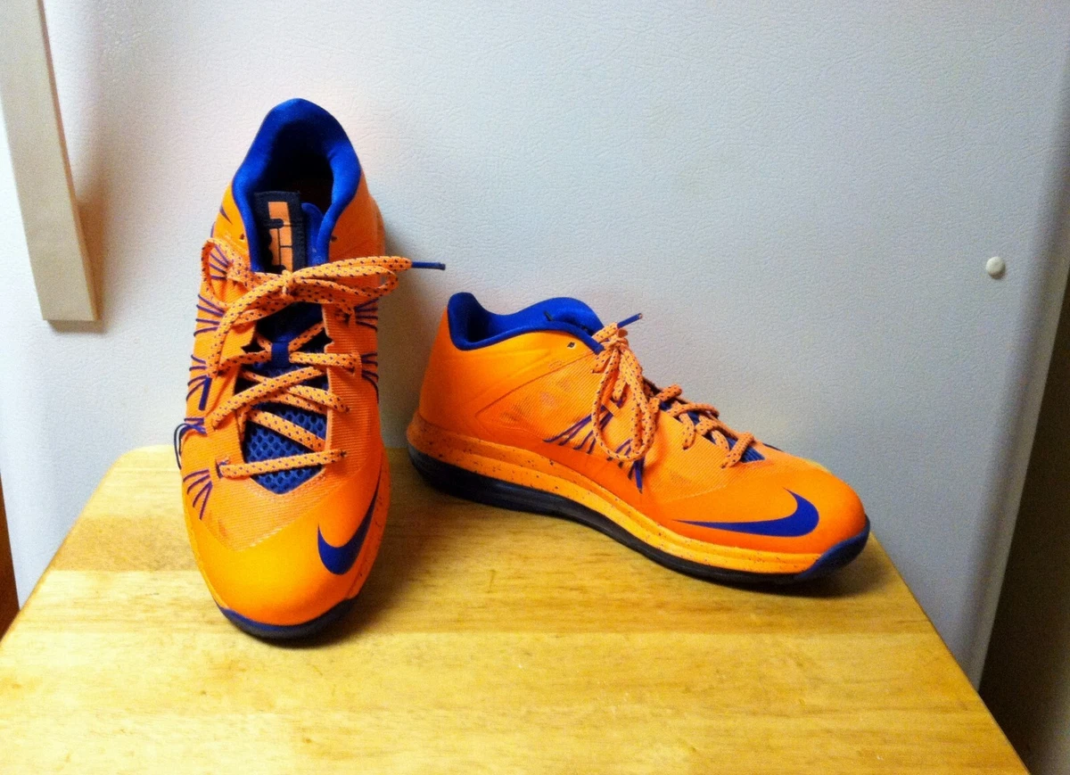 Lebron 10 shop low orange blue