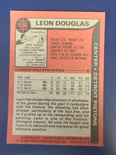 Tarjetas de baloncesto Topps 1979-80 completan tu conjunto que elijas elegir cada una #1 - 132 - Imagen 113 de 121