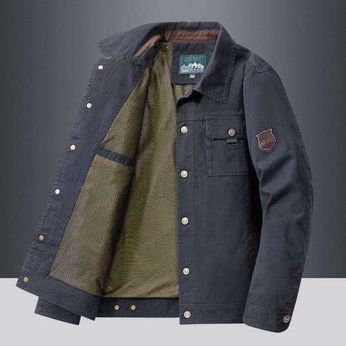 Chaqueta táctica de carga militar para hombre Abrigo de algodón Ejército Invierno Trabajo Chaqueta de bombardero - Imagen 9 de 15