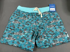 NWT Chubbies The Aquatic Parks 7" Schwort Lounge Shorts Medium