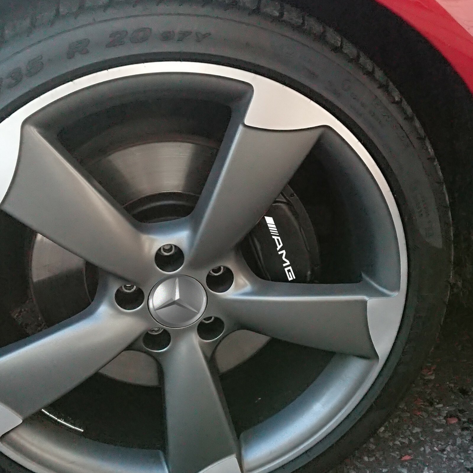 MERCEDES AMG Quality Brake Caliper Decals Stickers 6 SIZES 21