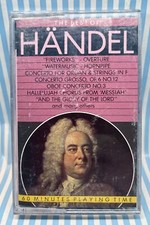 Handel The Best Of Cassette Tape 60 Minutes Classical Audio Music Album