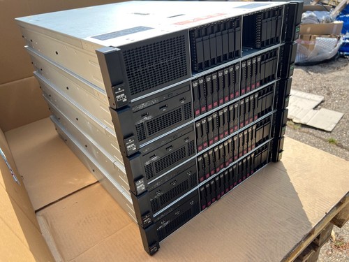 HP DL380 Gen10 G10 2x Gold 6138 256GB DDR4 P408i-A SR 3.84TB SSD 9.6TB SAS 12G - Picture 6 of 13