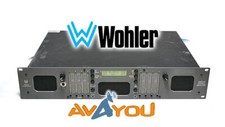Wohler AMP2-S8MDA 8-Channel SD/HD Multi Audio Monitor AES Level Meter