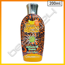 200ml Supertan BANANA & CARAMEL Distel&ouml;l Sonnenbank Br&auml;unungsbr&auml;uner Beschleuniger