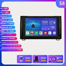 CarPlay 8+128GB 8Core Car Navi GPS Radio for Toyota Tundra XK50 2014-2017 BT5.0