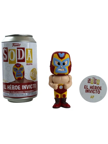 Funko Soda Pops Iron Man El Hero Invicto Luchadores Chase Figure Artist Proof