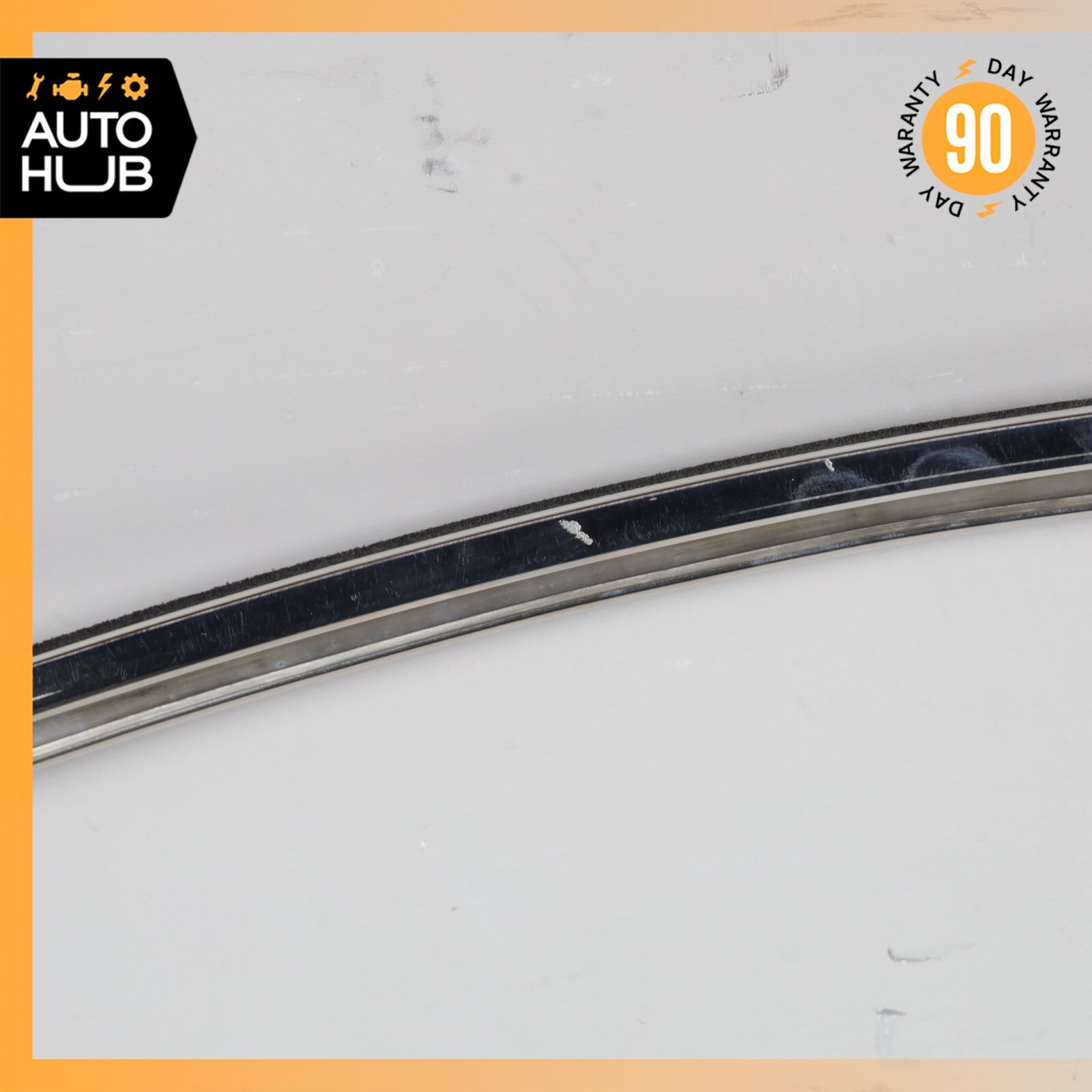 13-15 Aston Martin DB9 Left Driver Side Window Moulding Strip OEM 35k
