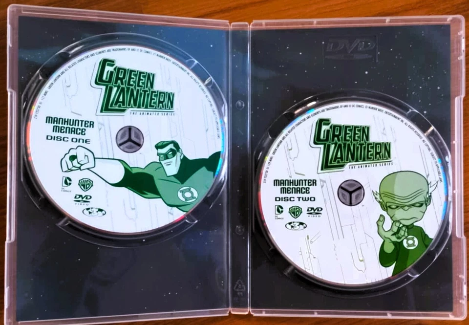 Green Lantern: Manhunter Menace Season 1 Part 2 (DVD Region 1,3,4) 2 Disc - Image 3 of 3