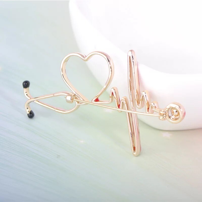 Tny Stethoscope Enamel Pn | Accesoros Enfermera, Regalos Para Medcos, Joyas Para La Mano - Foto 6