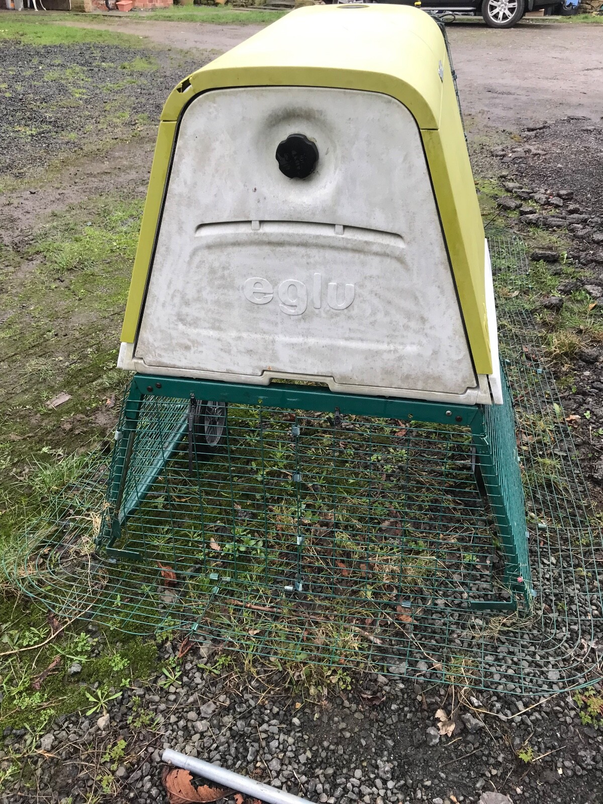 Omlet Eglu Go Up chicken coop on wheels with 3m Run eBay