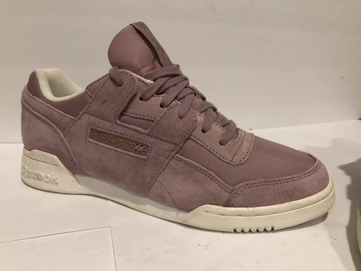 Reebok classic sales suede mens purple