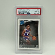 2018 Donruss MARVIN BAGLEY III Silver Press Proof /349 RC PSA 10 ROOKIE Pop 6