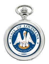 Louisiana USA Pocket Watch