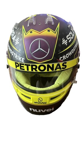 Lewis Hamilton 1/2 Helmet Arai McLaren Mercedes Vodafone w/Box