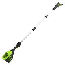 Greenworks Pro 80V Cordless Pole Saw 10 inch Bar PS80L01 PSB403 - Tool Only