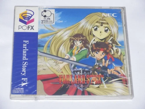 New and unopened software for PCFX "Farland Story FX" game NEC collection 15