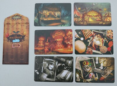 Mysterium Park Halloween Libellud Show Promo Cards Alternate Art Board Game New