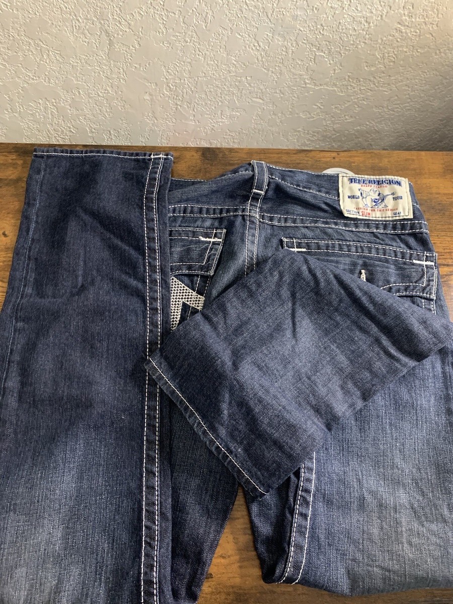 True Religion Men's Joey Big T Bootcut Jeans Row Size 32 | eBay