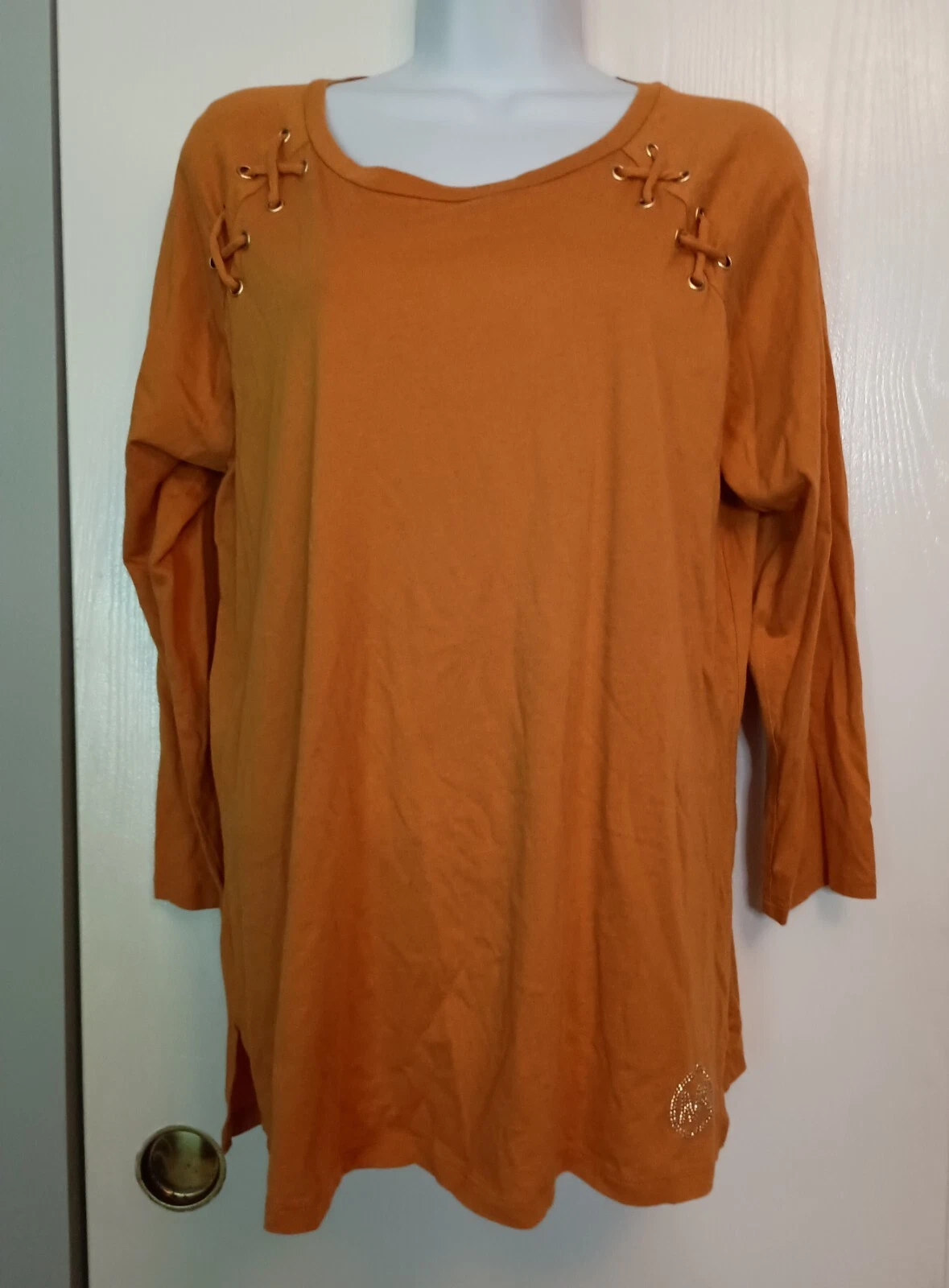 Maglietta MK Michael Michael Kors manica lunga taglia XL