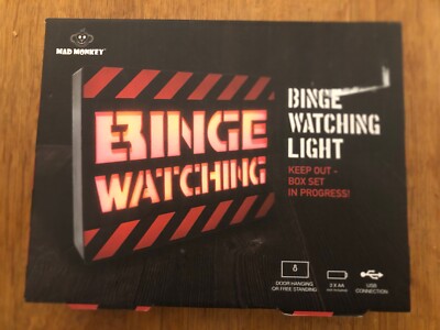  BINGE WATCHING Light Up BOX von MAD Monkey ovp 