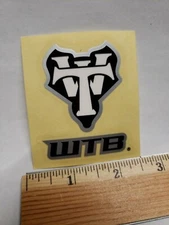 2" WTB wilderness trail bikes- Mountain Road BMX Bike Ride FRAME STICKER DECAL 