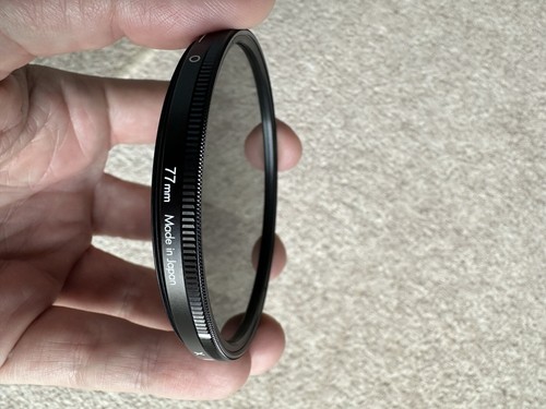 Genuine Hoya 77mm Variable Neutral Density Camera Lens Filter - Sony Canon Nikon - Picture 4 of 10