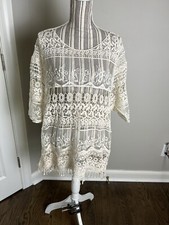 TheWallflower Beach Cover-up Size Small Lace/BOHO