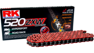 Red 2015-2022 GSX-S1000 RK ZXW 520 17/44 OEM Ratio Racing Chain